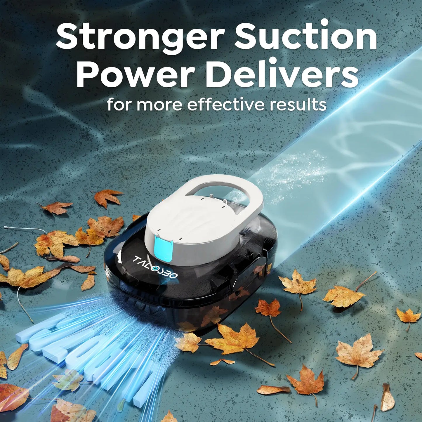 Talosbo S1 Pro Cordless Robotic Pool Cleaner for Above-Ground & In-Ground Pools Automatic Pool Vacuum 120 Min Runtime Up to 1076 sq. ft